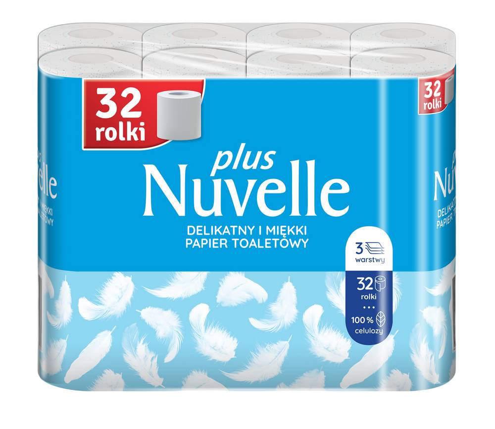 Papier toaletowy 3 warstwowy 32 rolki